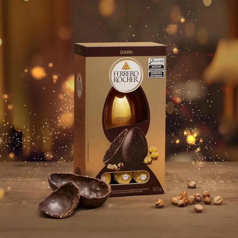 Ovo de Pascoa Ferrero Rocher Dark