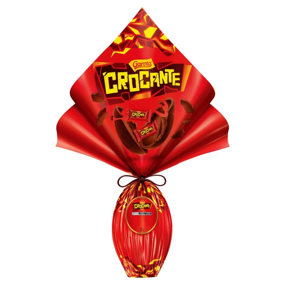 Ovo de Pascoa Garoto Crocante