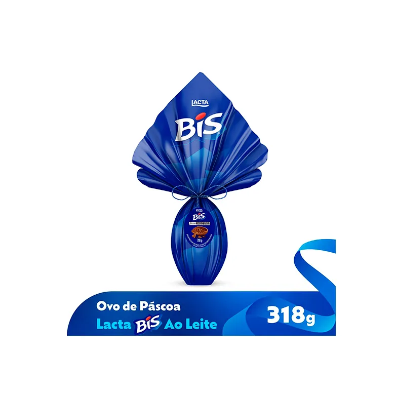 Ovo de Pascoa Lacta Bis ao Leite