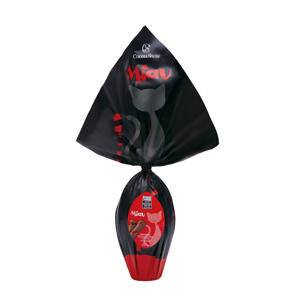 Ovo de Pascoa Cacau Show Miau